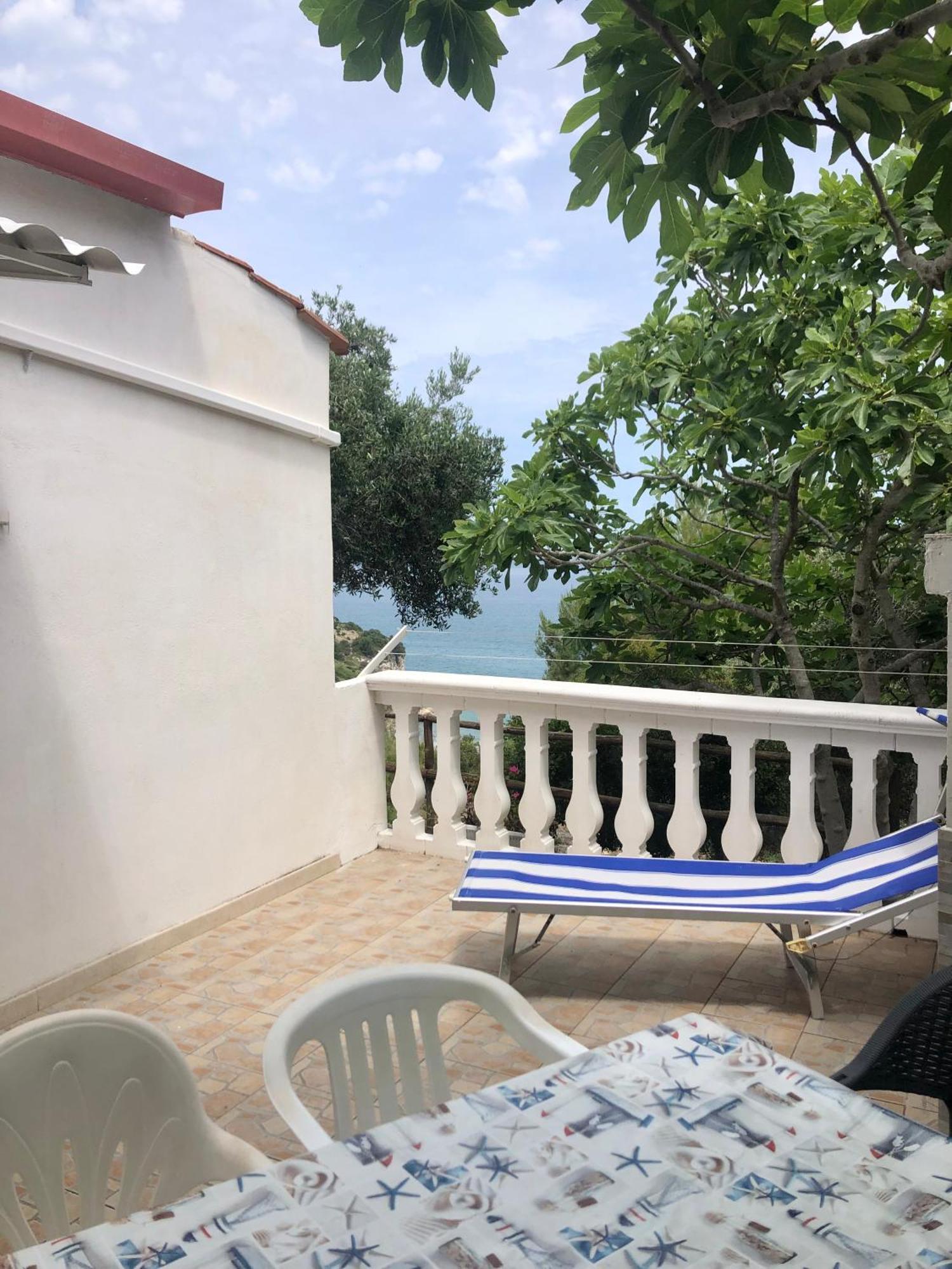 Ferienwohnung Trilocale 2 Sul Mare Peschici Exterior foto