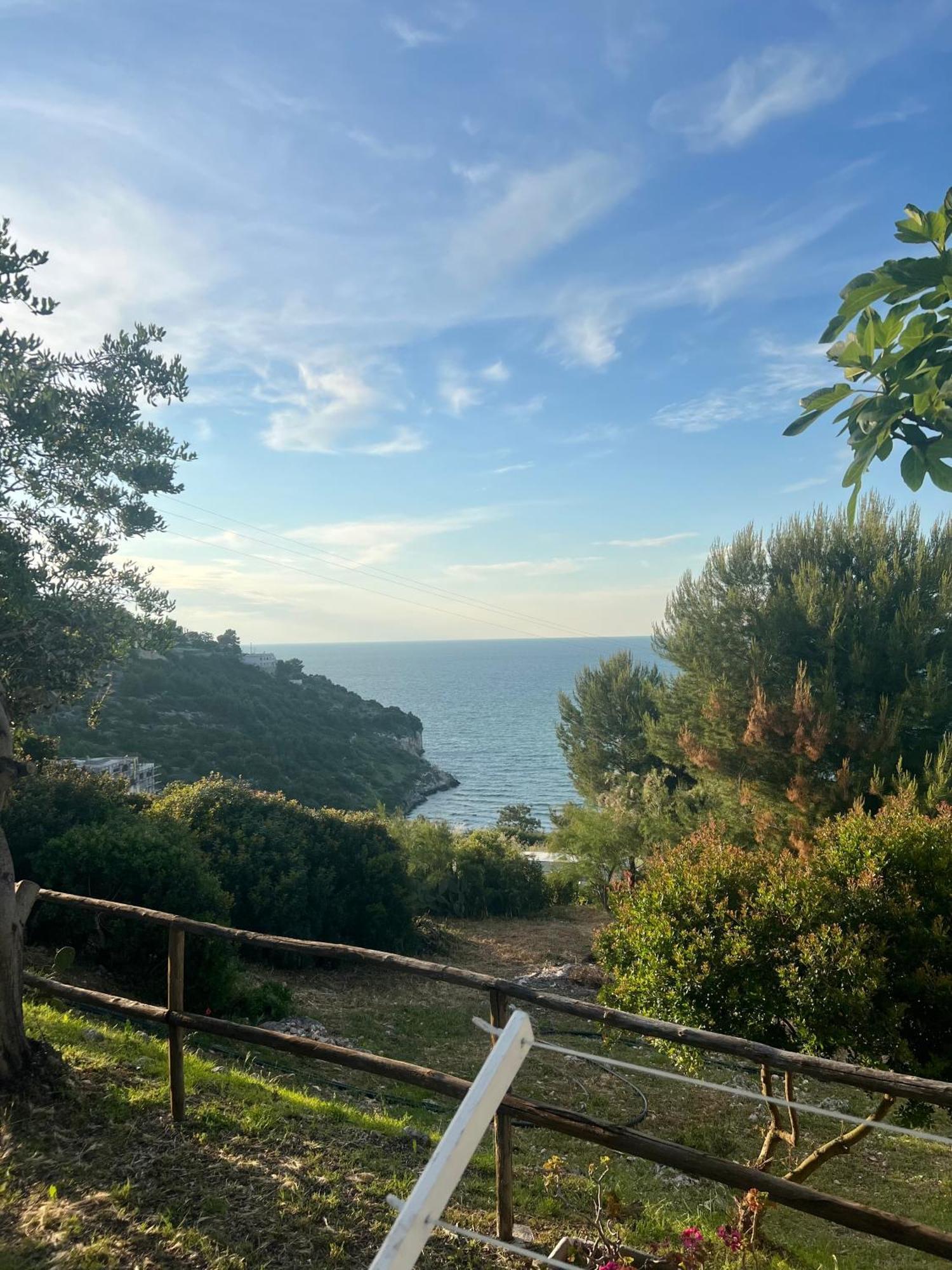 Ferienwohnung Trilocale 2 Sul Mare Peschici Exterior foto